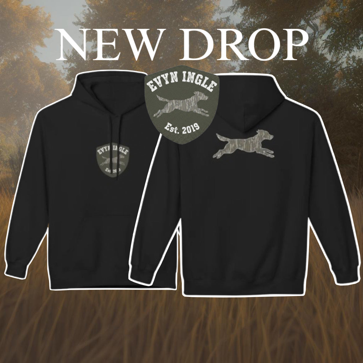 Evyn Ingle Hunting Dog Hoodie