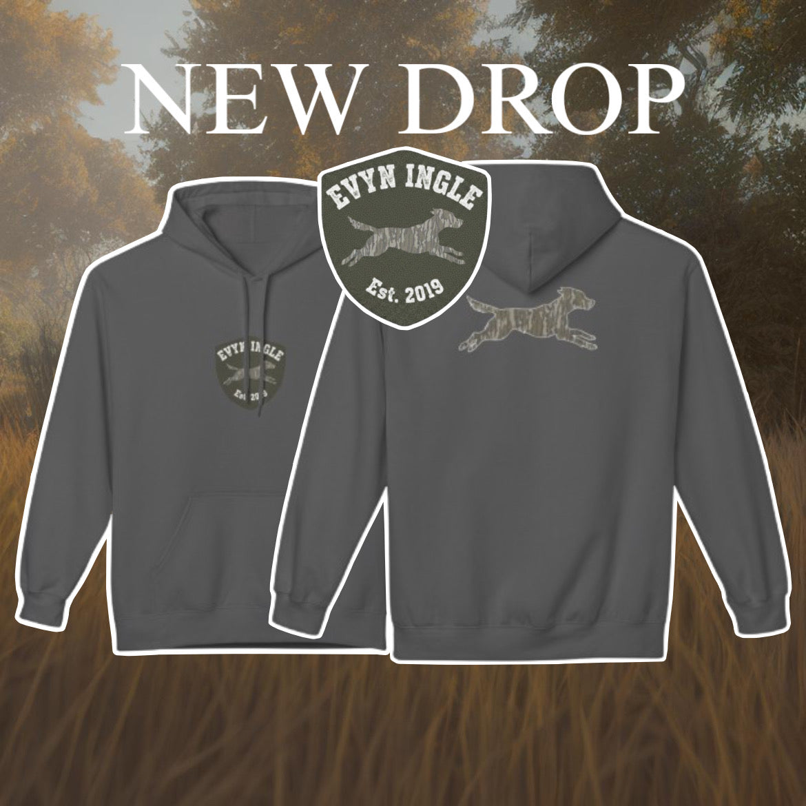 Evyn Ingle Hunting Dog Hoodie