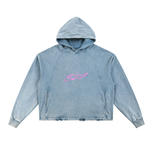 Vintage Washed “INGLE” HOODIE